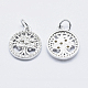 Brass Micro Pave Cubic Zirconia Charms RB-I078-68P-NR-2