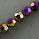 Electroplate Glass Beads Strands EGLA-R017-4mm-3-2