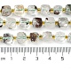Quartz de lodolite vert naturel / brins de perles de quartz de jardin G-Q010-A18-01-5