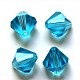 Abalorios de cristal austriaco de imitación SWAR-F022-3x3mm-202-3