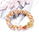 Natural Quartz Crystal Stretch Bracelets BJEW-G626-08G-3