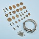 Adjustable Brass Bangles Making DIY-SC0007-03-5