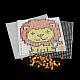 Лев рисунок квадратные поделок Melty бисер плавкие бисер наборы: плавкие шарики DIY-R063-09-1