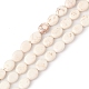 Chapelets de perles en howlite naturelle G-P494-B02-1