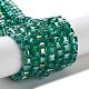 Electroplate Glass Beads Strands EGLA-R030-4x4mm-11-5