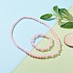 Acrylperlenarmband & Halskette Set für Kinder SJEW-JS01207-05-2