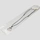 Fashion Adjustable Pendant Necklaces for Christmas NJEW-JN00234-13-4