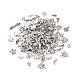 Cheriswelry 120 個 12 スタイルチベットスタイル合金ビーズ  鳥と星とサボテン  アンティークシルバー  7~22x6~13.5x3~7mm  穴：0.7~1.6mm  10個/スタイル FIND-CW0001-23-3