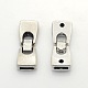 Tibetan Style Alloy Fold Over Clasps PALLOY-J417-19AS-NF-1