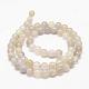 Agata a strisce naturali / fili di perle di agata fasciate G-K155-D-6mm-02-2