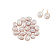 Nbeads perle d'acqua dolce coltivate naturali PEAR-NB0001-91A-2