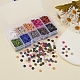 1500 Stück 10 Farben dunkle Farben umweltfreundliche handgefertigte Fimo-Perlen CLAY-YW0001-37B-7