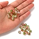 50G Transparent Crackle Acrylic Beads CACR-YW0001-01C-5