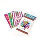 Mixed Printed Rectangle PE Material Plastic Bags for Birthday Party AJEW-J029-14-1