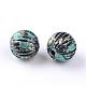 Antique Style Acrylic Beads OACR-S013-2586A-1