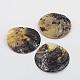 Pendentifs en coquille d'akoya naturelle imprimée pour la fabrication de bijoux SSHEL-J015-02-2