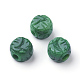 Tallado natural myanmar jade / cuentas de jade birmano G-E418-24-1