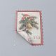 Conjunto de pegatinas de sello postal vintage DIY-B008-03B-3