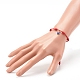 Bracciali con braccialetti regolabili in filo di nylon BJEW-JB06274-02-4