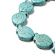 Chapelets de perles en turquoise synthétique G-P507-10A-4