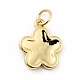 Подвески из латуни с покрытием из эмали KK-G387-09G-02-2
