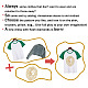 SUPERDANT Rhinestone Iron on Transfers Lion Applique Decal Bling Clear Rhinestone Template for Clothes Bags Pants DIY Transfer Iron On Decals for T Shirts DIY-WH0303-016-5