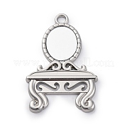 Подвески из стеклянного зеркала FIND-Z073-03P