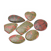 Природные подвески Unakite G-T062-09