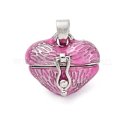 Латунь эмаль Locket подвески KK-F894-14P
