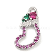 Подвески из кубического циркония с покрытием из латуни KK-R150-10P-02