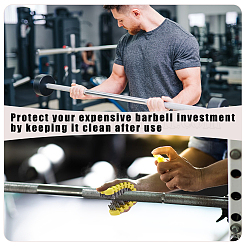 Stahldraht- und TPE-Reinigungsbürsten&nbsp;AJEW-WH0596-443C