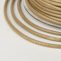 Cordón de poliéster encerado coreano ecológico&nbsp;YC-P002-0.8mm-1127
