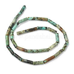 Natürliche afrikanische türkis (jasper) perlen stränge&nbsp;G-F247-29