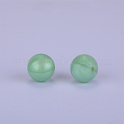 Perles focales rondes en silicone&nbsp;SI-JX0046A-121