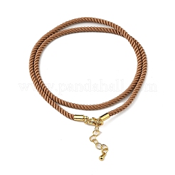 Herstellung einer Halskette aus Nylon-Mailänder Kordel&nbsp;LS-MAK-M028-01G-12