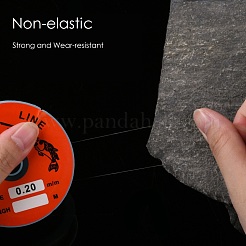 Transparent Angelfaden Nylondraht&nbsp;EC-L001-0.2mm-01