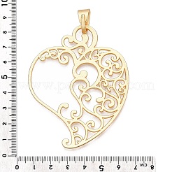 Überzug Legierung große Anhänger&nbsp;PALLOY-T090-25G