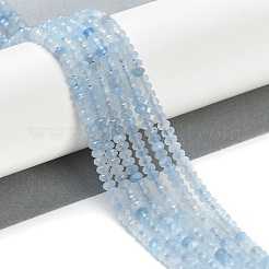 Natürliche Aquamarin Perlen Stränge&nbsp;G-E194-12-01