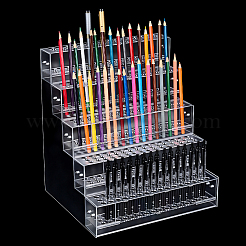 Estante vertical organizador de exhibición de acrílico de 5 nivel&nbsp;ODIS-WH0331-59