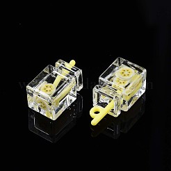 Pendentifs en résine imitation boisson&nbsp;CRES-S359-32P