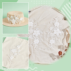 Ornamentzubehör aus Polyester&nbsp;PATC-WH0008-103
