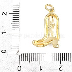 Pendentifs d'émail en laiton &nbsp;KK-H273-29B-G01