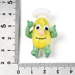 Decorazioni per esposizione di chef dei cartoni animati in vetro soffiato fatte a mano&nbsp;LAMP-T025-12D