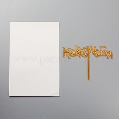 Acryl Halloween Thema Wortkuchen Einsatz Kartendekoration&nbsp;DIY-H109-19