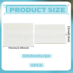 Post-it di plastica&nbsp;LS-AJEW-WH0695-080