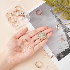 DIY-Fingerring-Herstellungssets&nbsp;DIY-NB0004-65RG
