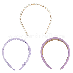 Elegante Haarbänder aus Stoff&nbsp;AJEW-WH20033-045B