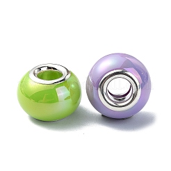 Opake Acrylperlen europäischen&nbsp;OACR-E033-18P