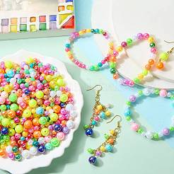 115 g de perles acryliques opaques&nbsp;OACR-SZ0001-72