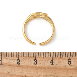 Bague ouverte en acier inoxydable 304 pour femme&nbsp;RJEW-Z088-01G-01